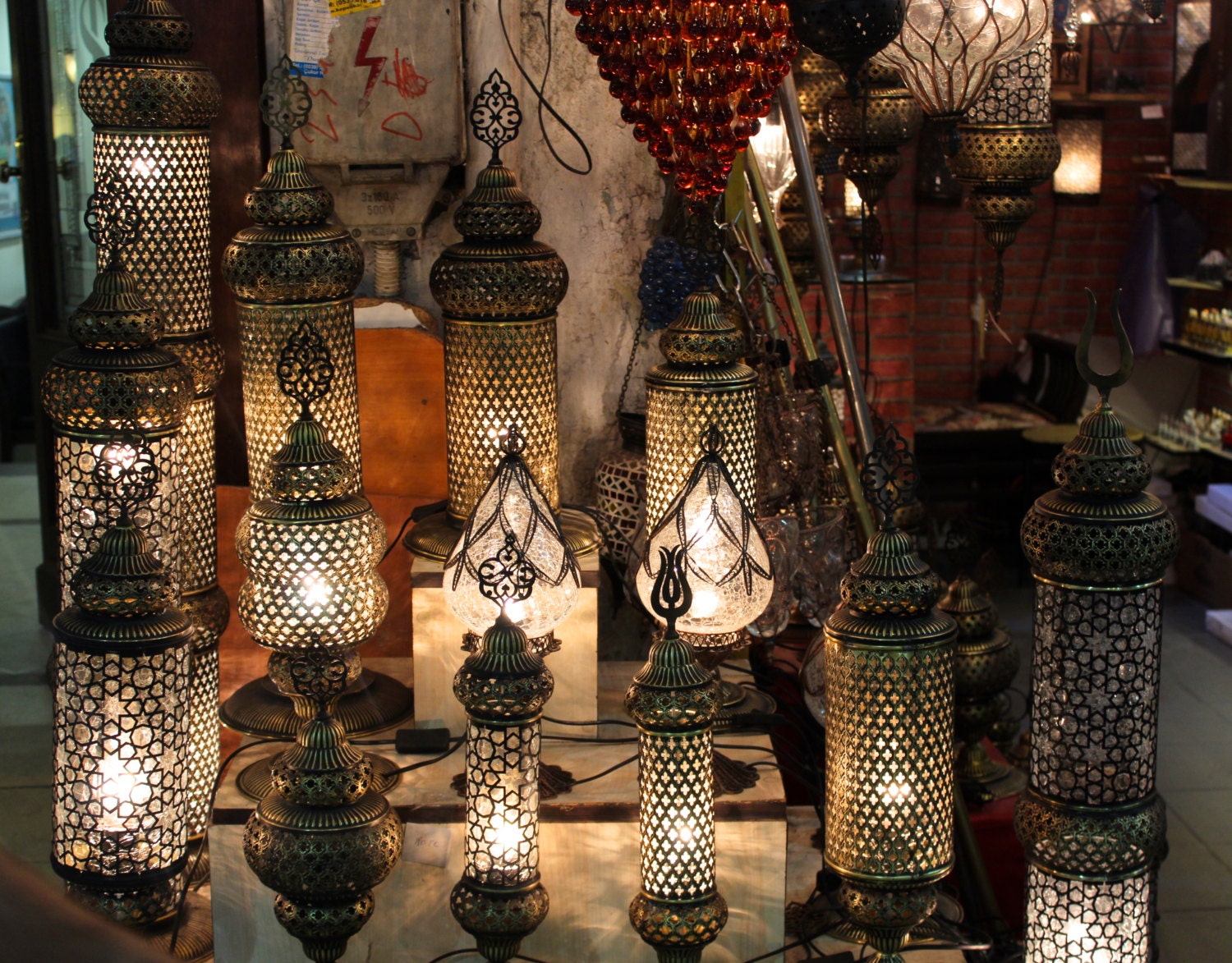 standing lamp Arabian Lamps Moroccan Lantern