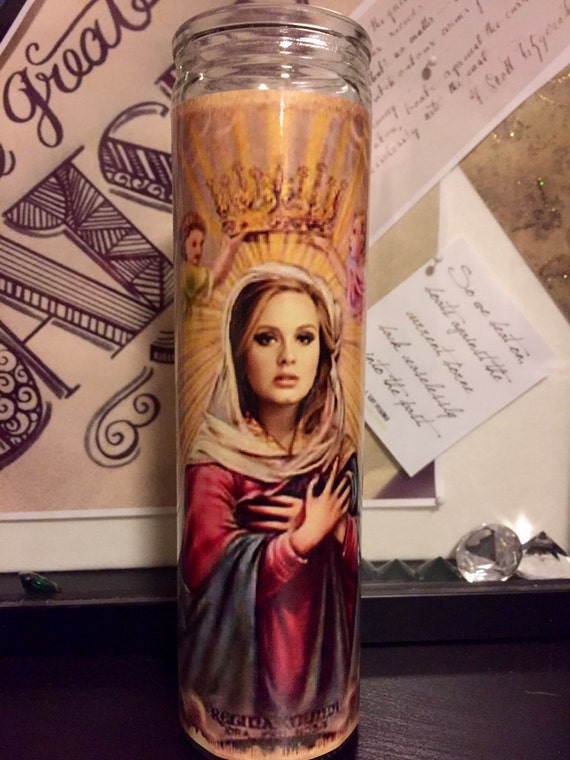St Adele Prayer Candle