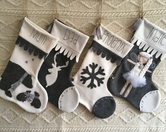 Handmade Personalized Christmas stocking
