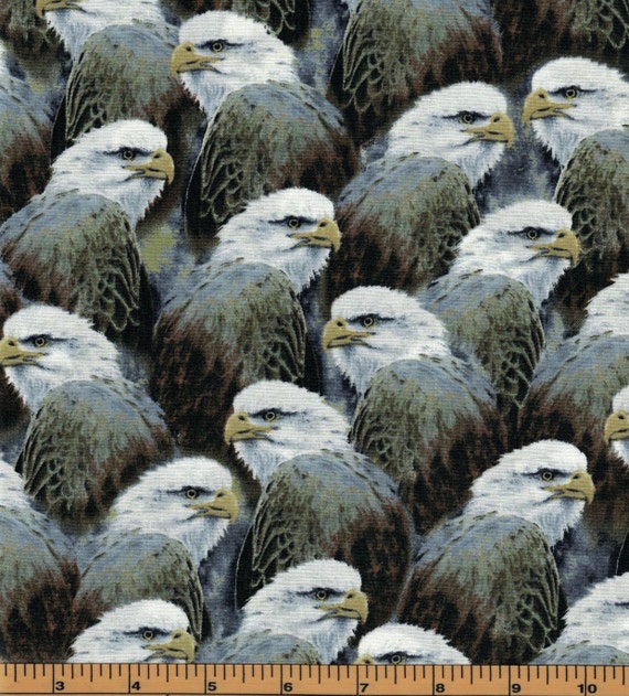 Bald Eagle Packed Fabric Majestic Eagles Collection by