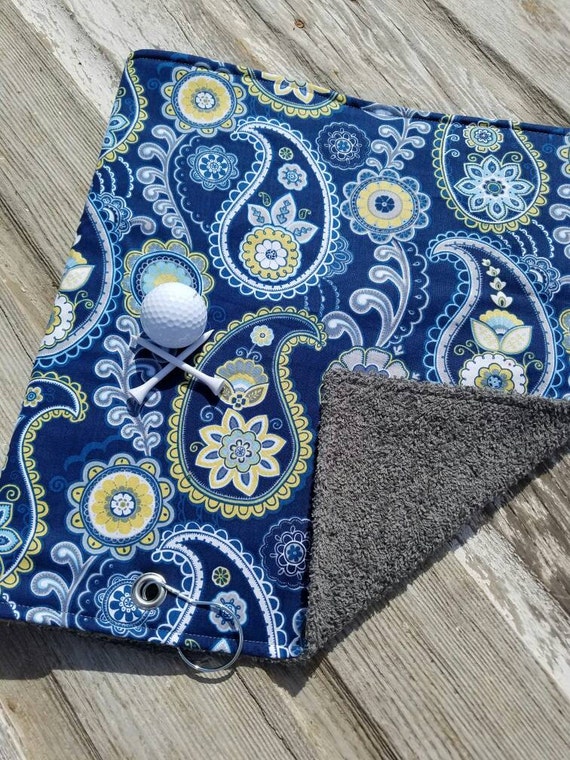 Golf Towel Ladies Golf Towel Terry Cloth by PiecesOfMyHeart2015