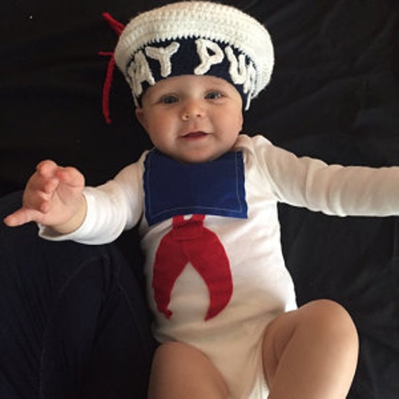Stay Puft Marshmallow Baby Onesie Costume