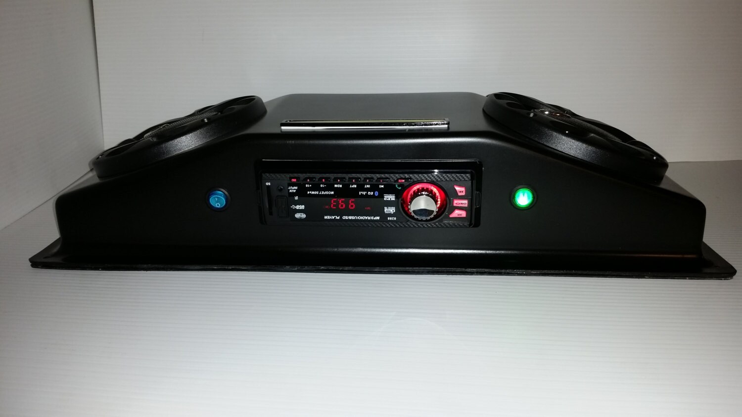 Golf Cart UTV Overhead Radio Console Stereo by ThunderBuckets