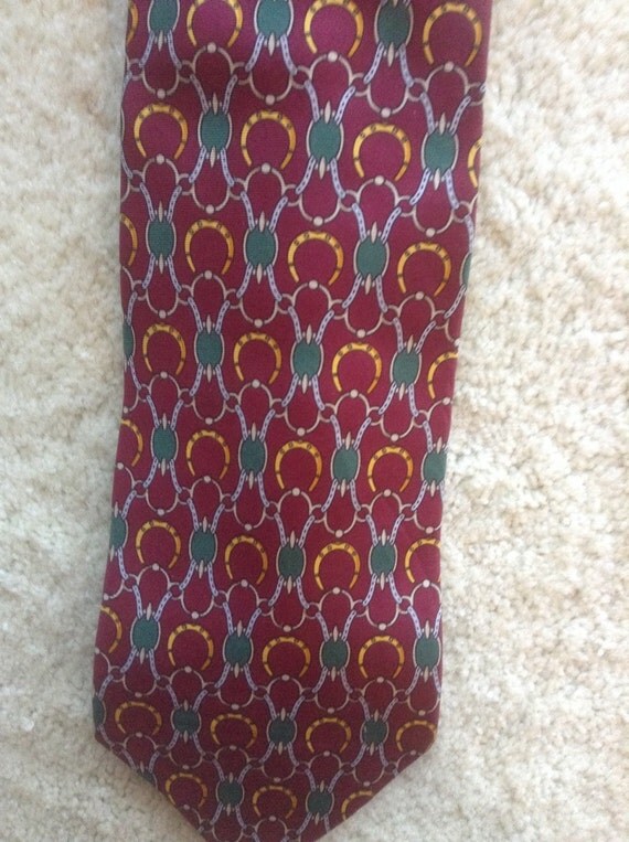 Christian Dior Silk Man Tie / 80s Haute Couture Designer