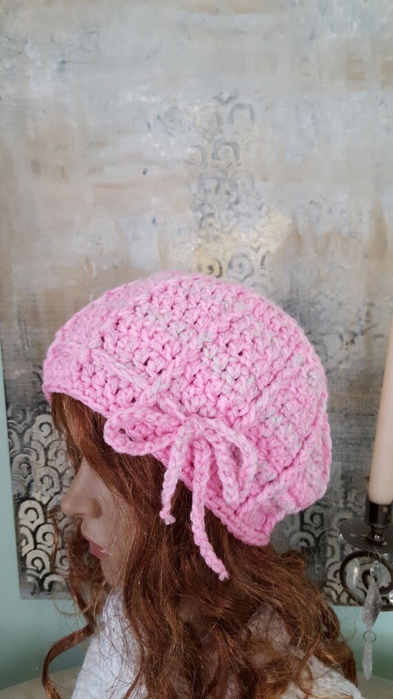 Crochet Hat Woman Crochet Hat Pink Hat Winter Hat Cute Hat