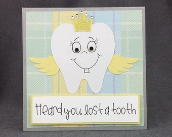 Lost tooth card | Etsy