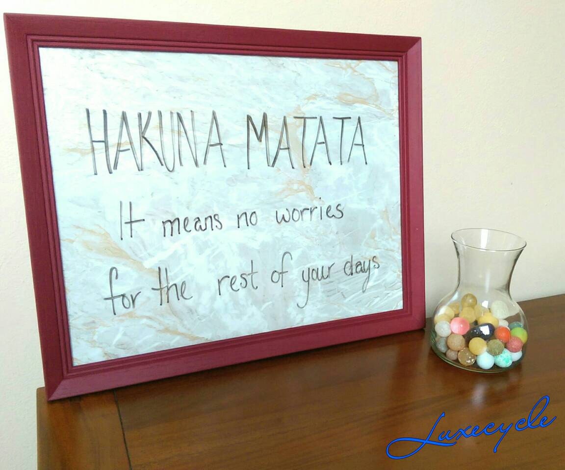 Cute Dry Erase Message Board for Organizing / by LuxecycleBermuda