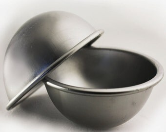 Bath Bomb Mold, (2 Pieces Per 1 Set) Perfect for Round Sphere Shaped Bath Bombs + 4 FREE ESSENTIAL OILS