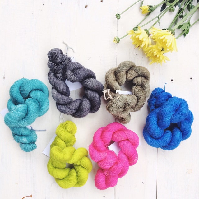 Hand Dyed Yarns from Indonesia by PapiputYarn on Etsy