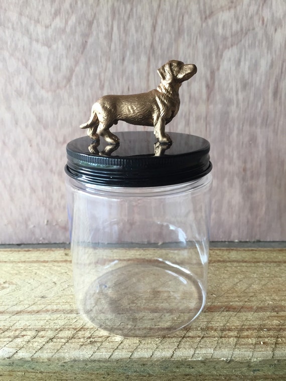 Treat Jar plastic dog treat jar dogs treat jar jars by Yarramalong