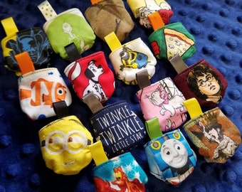 Cloth diaper key chains
