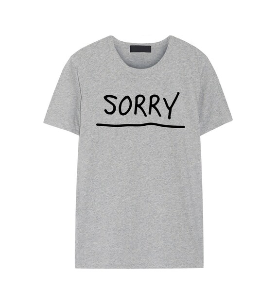 justin bieber sorry t shirt