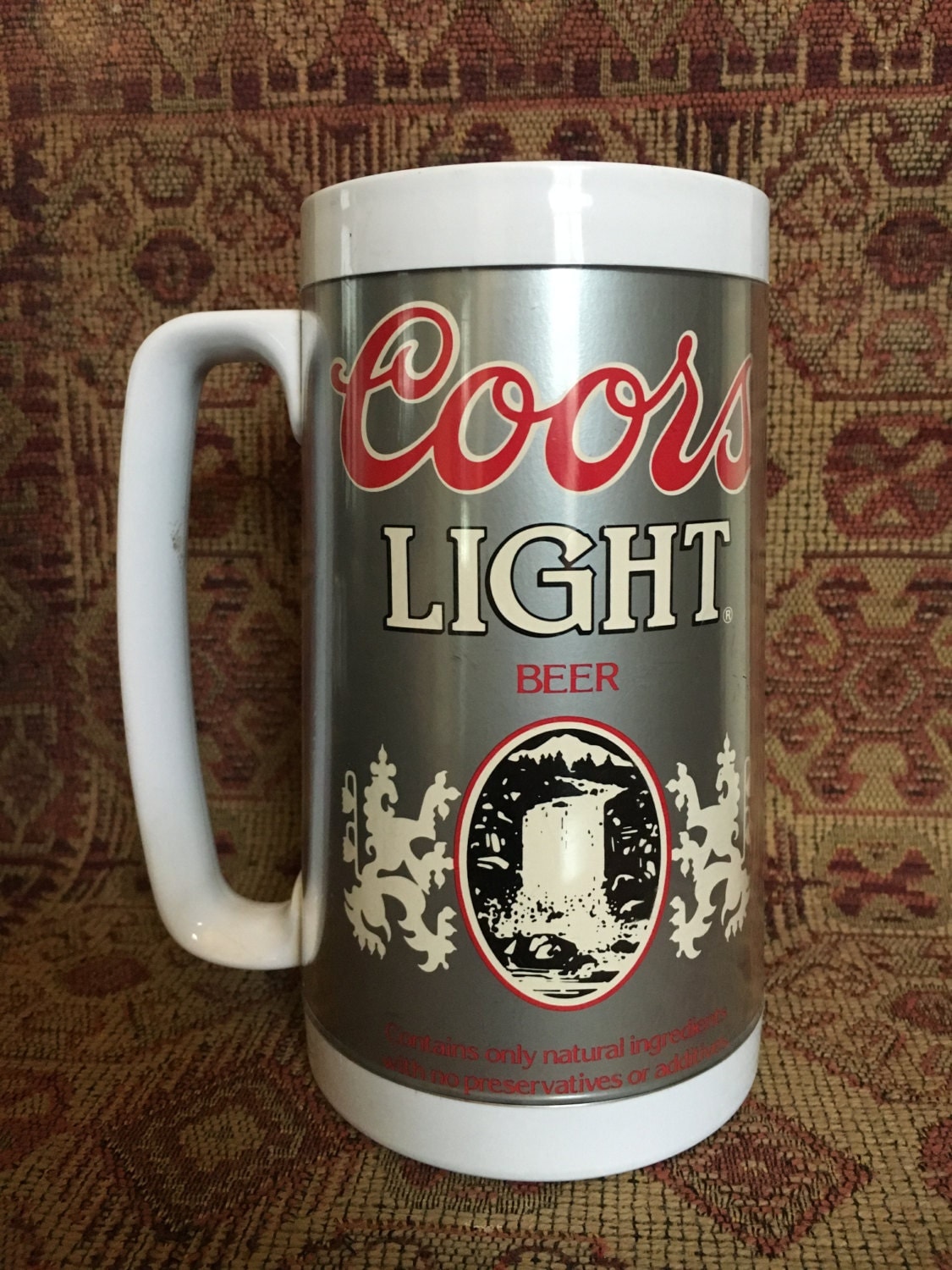 Vintage Coors Light Plastic Mug Circa 1980s Beer Mug