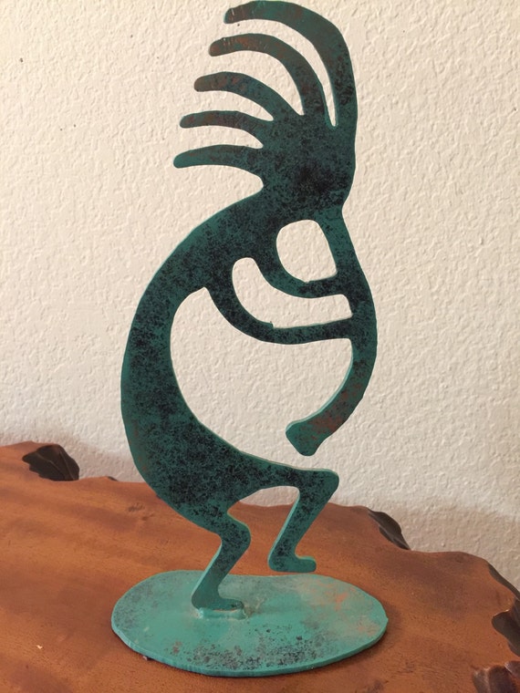 Kokopelli statue fertility by ShoppeDeSAP on Etsy