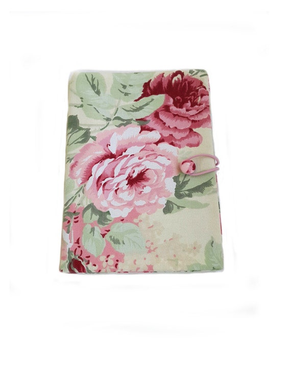 Notebook cover, journal reusable book cover, traveler book cover, fabric book cover, journal cover, fabric cover for books, book protector