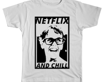Netflix And Chill (with Squints) T-Shirt