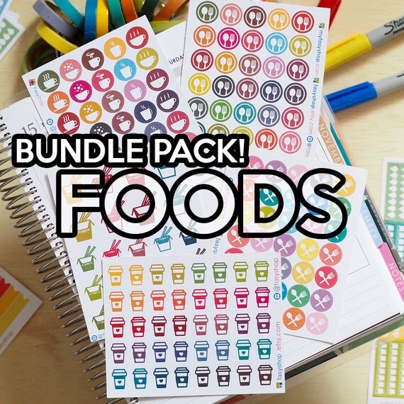 Download FOODS : BUNDLE PACK 5 Sheets of Top Sellers Takeaway by ...