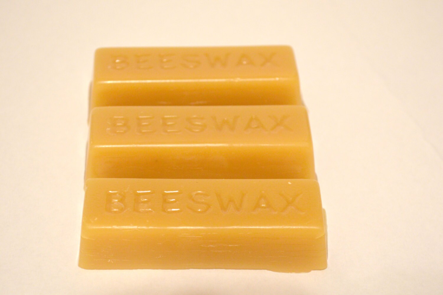 100 Pure Natural Beeswax Blocks 3 one ounce blocks great
