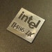 Intel 486 DX Label / Logo / Sticker / Badge 25 x 25 mm 285b