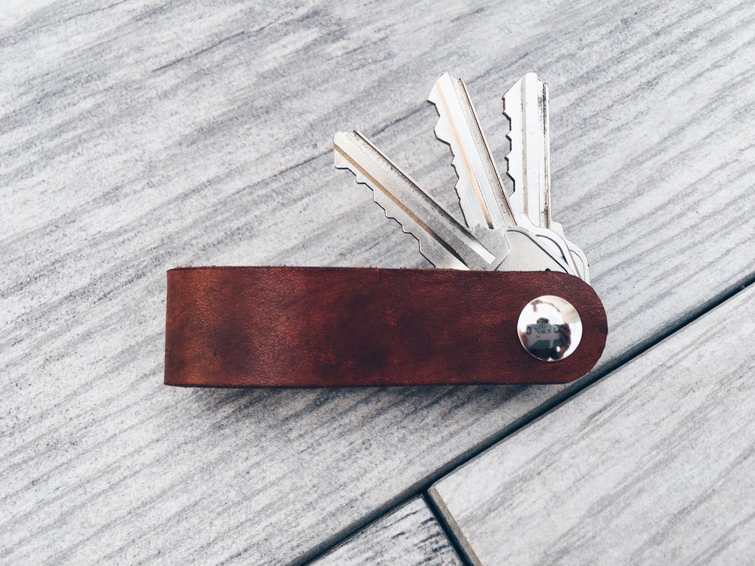 Leather Key Holder Key Organizer Key Holder by RecnepsDesign