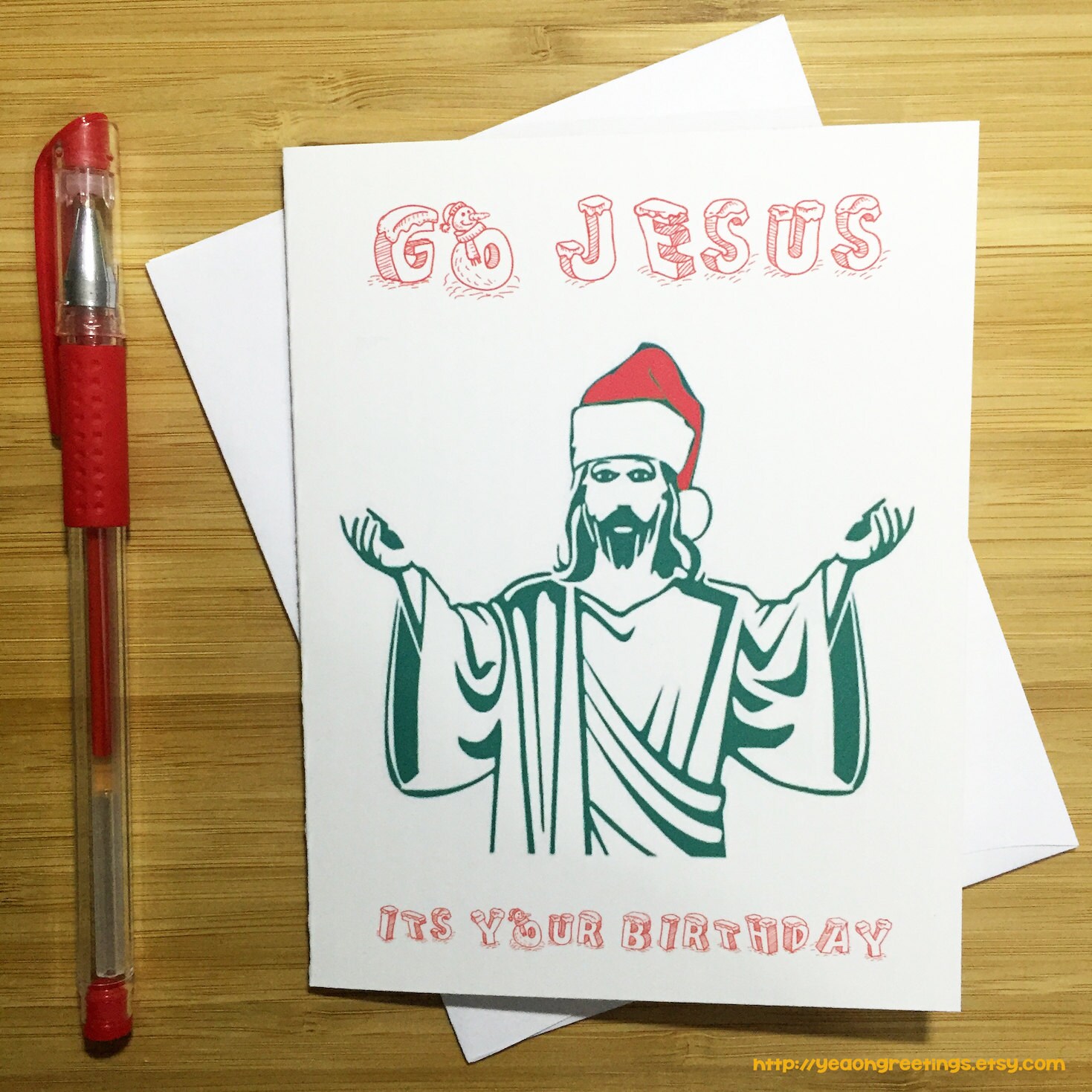 Funny Jesus Christmas Cards 