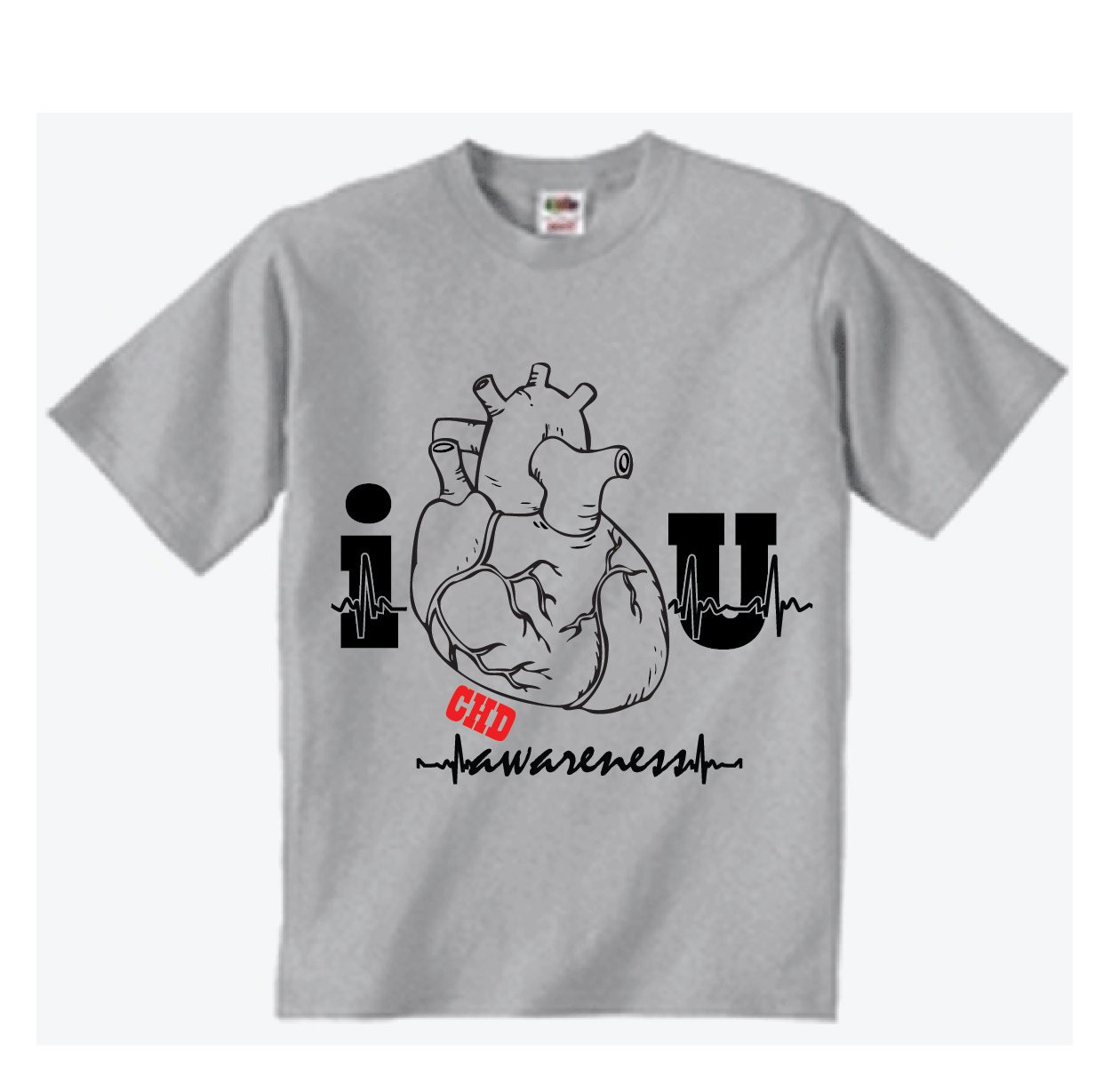 Download CHD Awareness Tee Shirt Design Collection SVG by ...