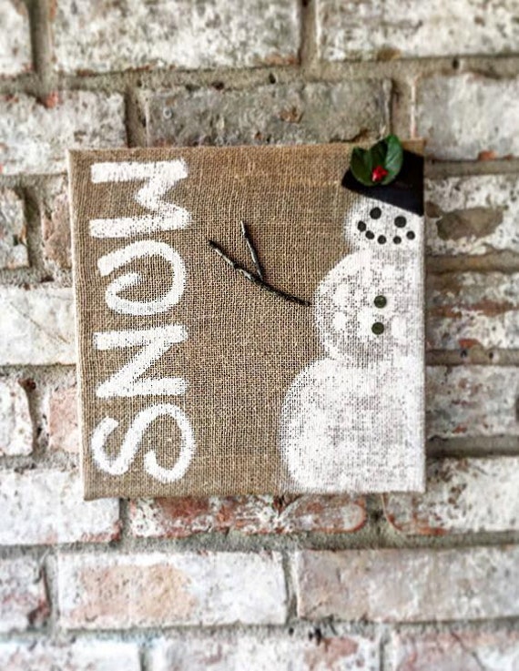Items similar to Snowman wall decor on Etsy