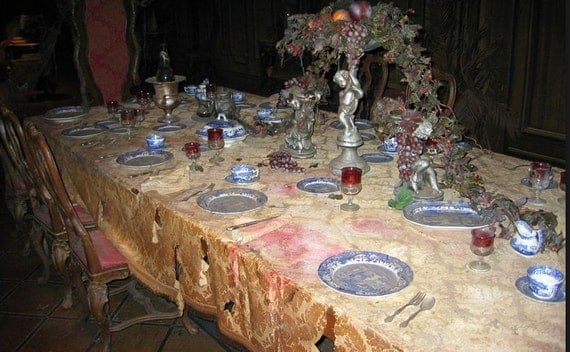disneyland haunted mansion full dining room set disneyland haunted mansion full dining room set