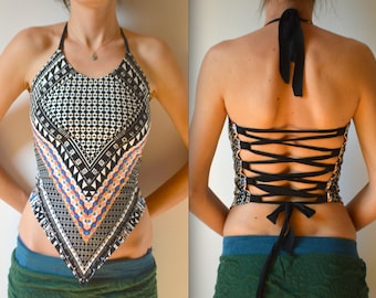 hippy halter top