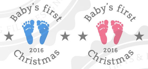 Download Baby's first Christmas 2016 svg cutting file svg by ...