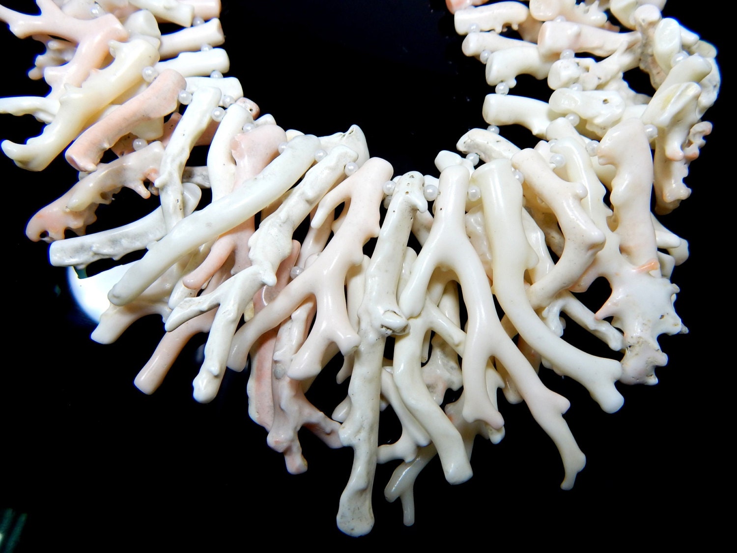 Japanese Coral Stick branch Necklace 100 Natural Gemstone