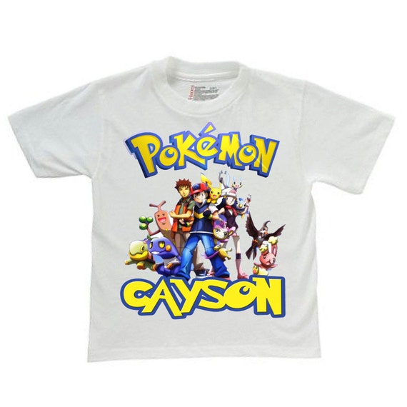 pokemon birthday shirt ideas