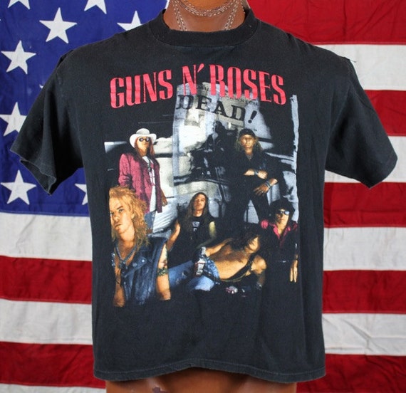 guns n roses tour shirts