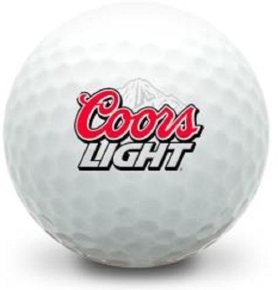 3 Dozen Coors Light Beer LOGO Used Golf Balls Titleist Pro V1