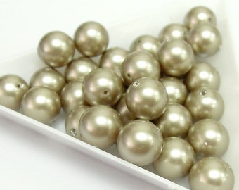 Swarovski 5810 001 459 001459 Crystal Platinum Pearl 8mm Austria Swarovski Artificial Pearls DIY Necklace Jewelry Making