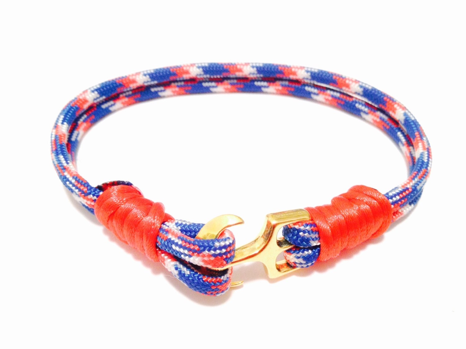 Anchor Bracelet Nautical Bracelet Paracord Anchor Bracelet