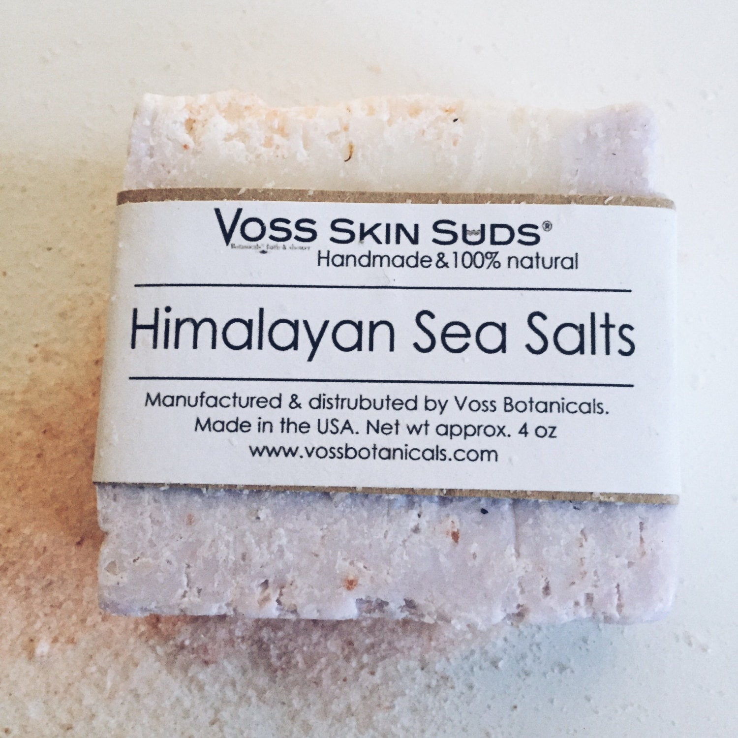Sea Salt Soap Ocean Soap Himalayan Salt Vegan by VossBotanicals