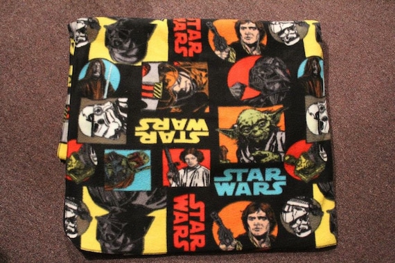 lego star wars fleece blanket