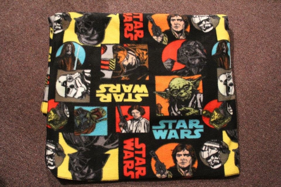 Star Wars Inspired Fleece Blanket