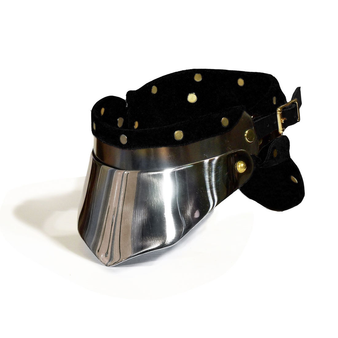 Stainless Steel Fencing with Leather Lining