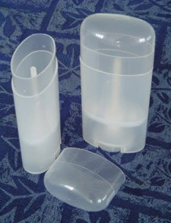 10 DIY Empty Deodorant Stick Containers SET of 10 by DIYBathBody