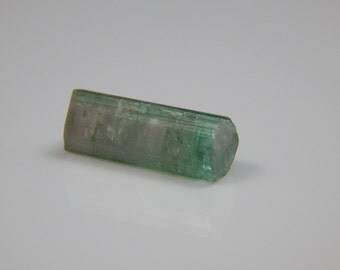 Large Maine Tourmaline Crystal Cap Gem Green w/ by NMMRockShop