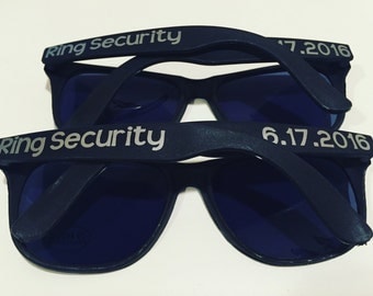 Ring security ring bearer sunglasses -adult size (please see listing details)