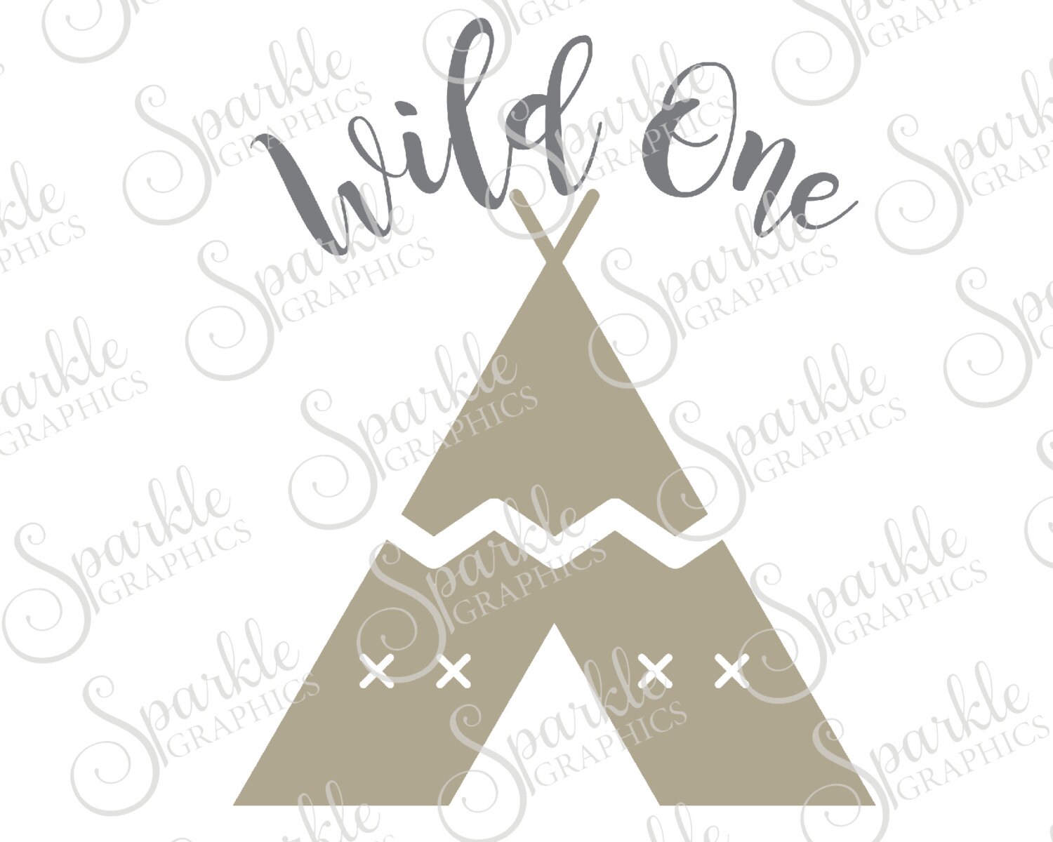 Download Wild One Cut File First Birthday Aztec Indian Cute ...