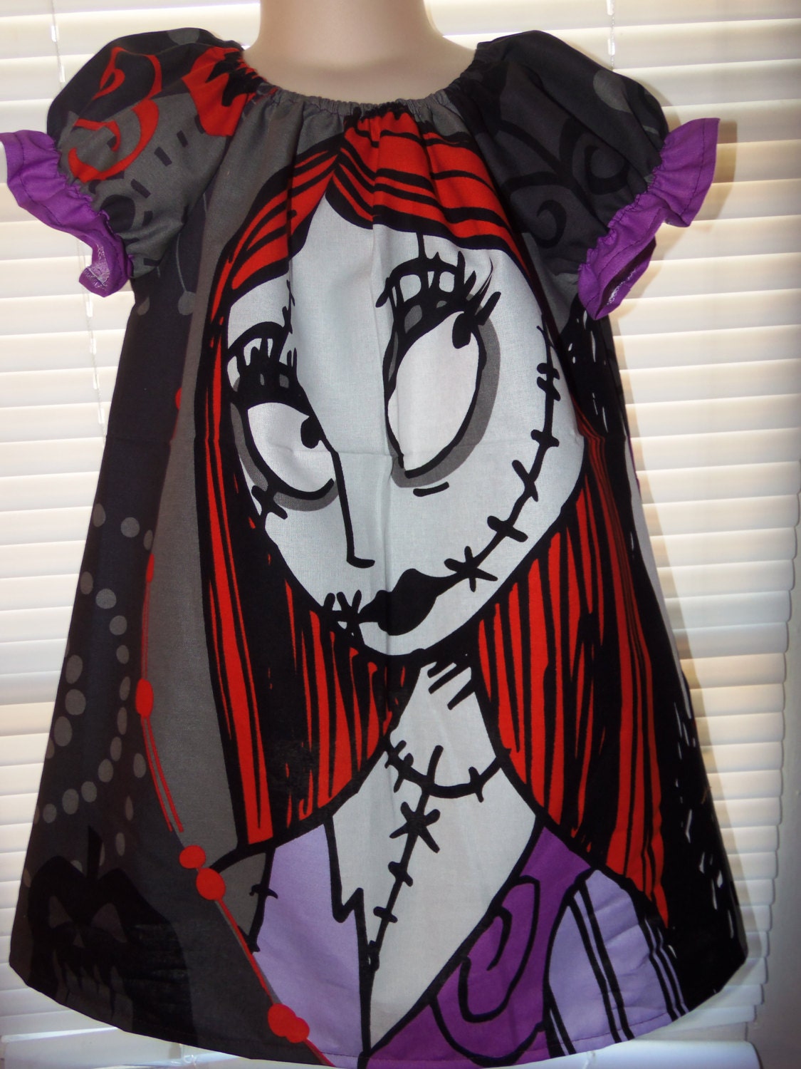 Patchwork Recycling fabric Sally the Nightmare Before