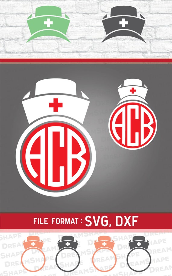 Download Nurse SVG Cut Files Vinyl Cutters Monogram Cricut Files
