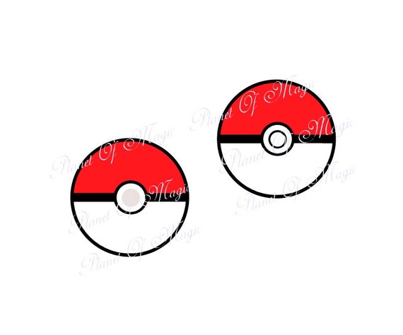 Pokemon SVG File, Pokeball SVG, Pokemon Cutting File, Pokemon Go Silhouette, Cameo, Cricut ...