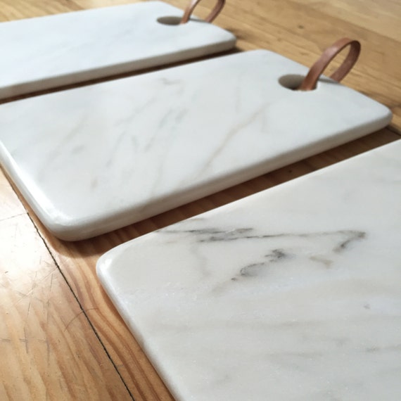 White Marble Cutting Board 