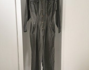 Vintage Banana Republic Khaki Jumpsuit
