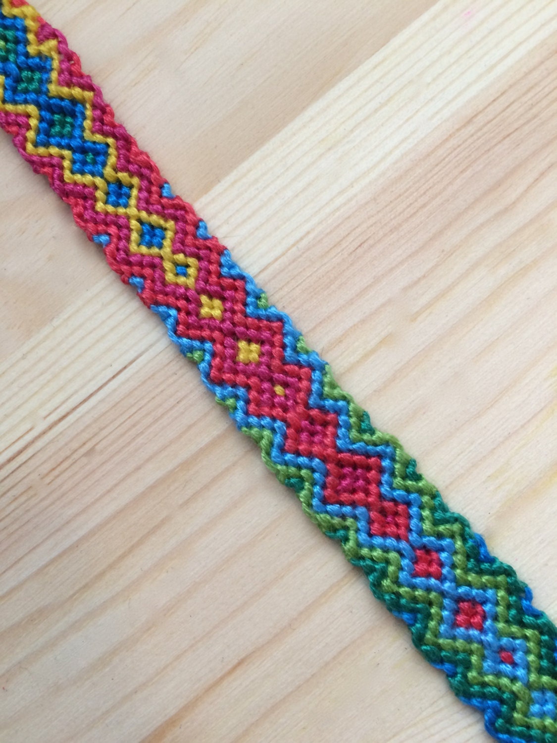 Rainbow Friendship Bracelet